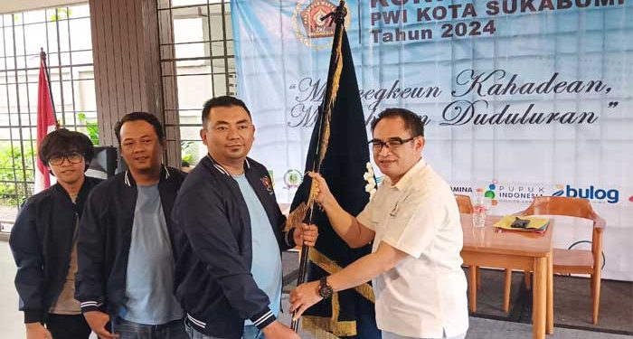 Sah, Ikbal Zaelani Komandoi PWI Kota Sukabumi Periode 2024-2027