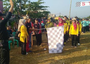 Kemeriahan HUT RI ke-79, Ribuan Orang di Warungkiara Antusias Ikuti Lomba Gerak Jalan