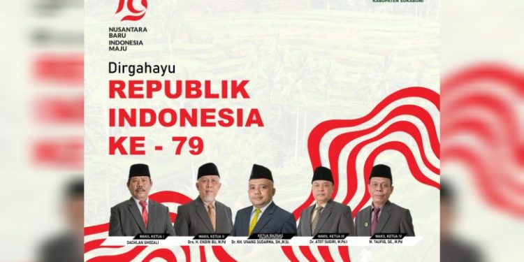 Baznas Kabupaten Sukabumi, Mengucapkan Selamat HUT RI ke-79