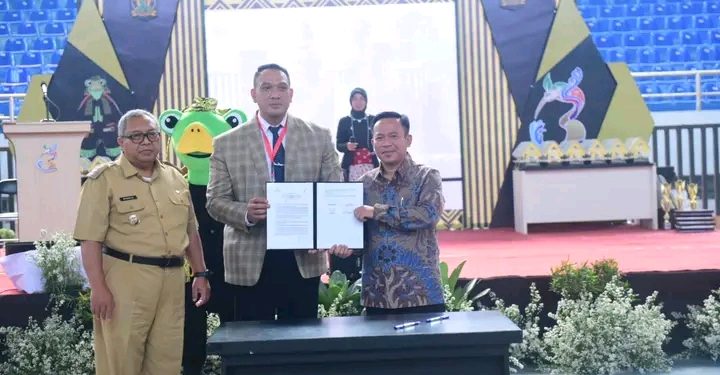 Dongkrak Kemudahan Bayar Pajak, Bapenda Kab. Sukabumi Kolaborasi Dengan Perumda BPR