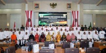 Milangkala ke-154 Kab. Sukabumi, DPRD Gelar Rapat Paripurna