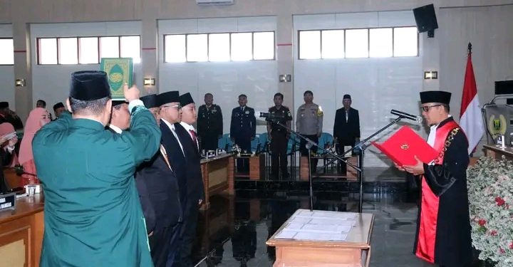 Resmi Dilantik Pimpin DPRD Kab. Sukabumi periode 2024-2029, Ini Kata Budi Azhar Mutawali