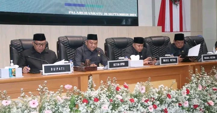 Dalam Rapat Paripurna, Bupati Sampaikan Pendapat Akhir Raperda Perubahan APBD Tahun Anggaran 2024