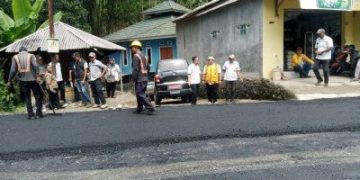 Ruas Jalan Cipanas Kabandungan Mulus, Warga Sumringah