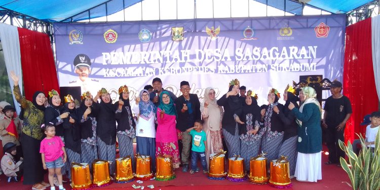 Hari Jadi ke-43 Tahun 2024, Desa Sasagaran Gelar Kirab Budaya