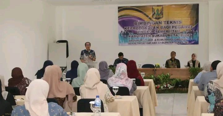 Buka Bimtek Keprotokolan dan Public Speaking, Ini Kata Sekda Kab. Sukabumi