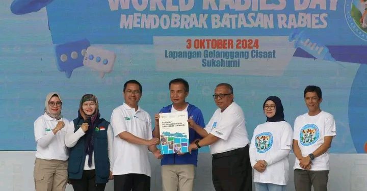 Hari Rabies Sedunia, Pj Gubernur Jabar Apresiasi Pemkab Sukabumi