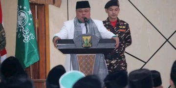 KH. Mubarok : Nahdlatul Ulama Kab. Sukabumi Berkomitmen Bersatu dan Mendukung Pembangunan Untuk Kemaslahatan Umat