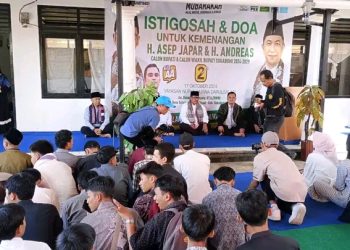 Istigosah dan Do’a Terus Mengalir Untuk Kemenangan Bacalon Bupati dan Wakil Asep Jafar-Andreas di Pilkada 2024