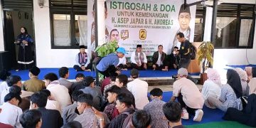 Istigosah dan Do’a Terus Mengalir Untuk Kemenangan Bacalon Bupati dan Wakil Asep Jafar-Andreas di Pilkada 2024