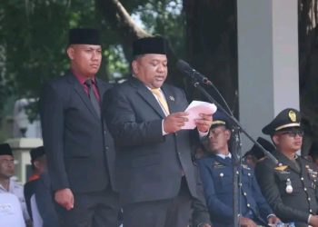 Jadi Inspektur Upacara Hari Sumpah Pemuda ke-96, Ini Yang di Bacakan Budi Azhar Ketua DPRD Kab. Sukabumi