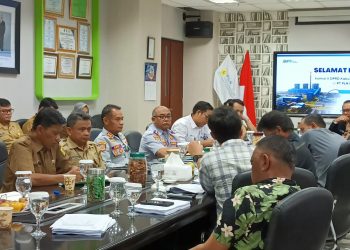 Kunjungi PLTU II Palabuhanratu, Ketua Komisi II DPRD Kab. Sukabumi Ajak Bergandengan Tangan