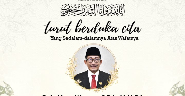 DPRD Kab. Sukabumi Mengucapkan Dukacita Atas Wafatnya Usep Wawan, S.Pd., MM.Pd,