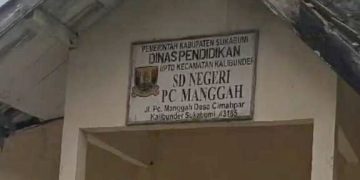 Miris, Potret Bangunan SDN PC Manggah di Kalibunder Sukabumi Menghawatirkan