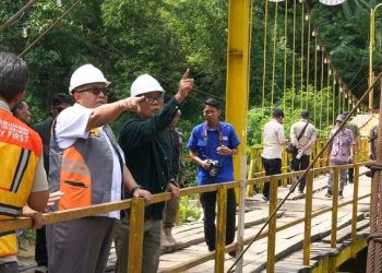 Bupati Sukabumi : Jembatan Cileuleuy Rampung Desember 2024