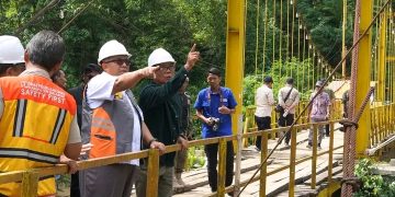 Bupati Sukabumi : Jembatan Cileuleuy Rampung Desember 2024