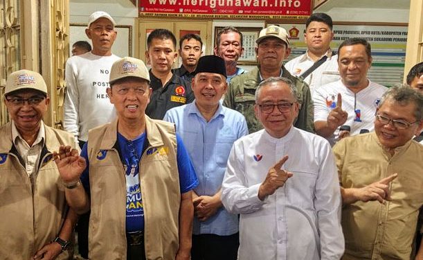 Relawan Manuk Dadali Sukabumi Siap Menangkan Muraz-Andri dan Iyos-Zaenul di Pilkada 2024