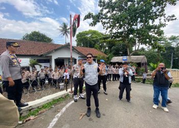 Relawan Pasangan Maju Gelar Audiensi ke Bawaslu Kota Sukabumi