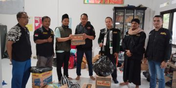 Salurkan Bantuan Sembako, Ormas GEMPA Sambangi Korban Terdampak Bencana Banjir di Cikondang Sukabumi