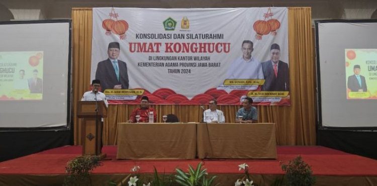 Kepala Kanwil Kemenag Provinsi Jabar, Hadiri Bimbingan dan Konsolidasi Masyarakat Konghucu