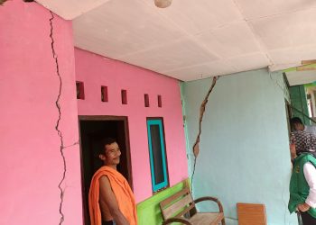 Ratusan Rumah Rusak Berat di Desa Cikadu Palabuanratu, Terdampak Bencana Pergerakan Tanah