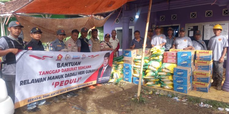 RAI Hergun Bersama Manuk Dadali Kembali Salurkan Bantuan Untuk Warga Terdampak Bencana di Sukabumi