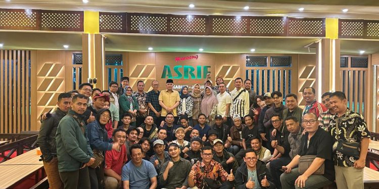 Heri Gunawan Serap Aspirasi Para Insan Pers Dalam Giat Silaturahmi Dengan Para Junalis Sukabumi