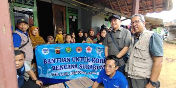 Tim AQUA Regional Jawa Barat Salurkan Bantuan untuk Korban Bencana di Sukabumi