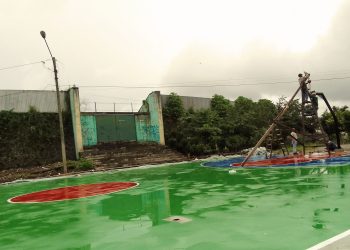 Diduga Proyek Siluman Tanpa Papan Nama Muncul di Komplek GOR Cisaat ?