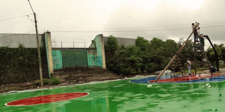 Diduga Proyek Siluman Tanpa Papan Nama Muncul di Komplek GOR Cisaat ?