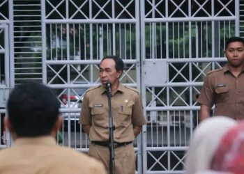 Apel Pagi Sekda Kab. Sukabumi Minta Tahun 2025 Lebih Baik