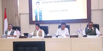 BNPB Gelar Rakor Percepatan Pembangunan Huntap Untuk Korban Bencana di Sukabumi