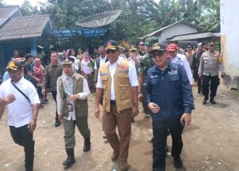 Monitoring Pembangunan Huntap di Sukabumi, Ini Kata Ketua BNPB