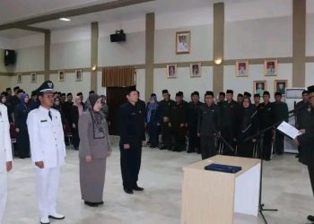 32 Pejabat Administrator dan 68 Pengawas di Pemkab Sukabumi Dilantik, Ini Amanat Bupati Sukabumi