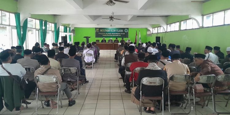 MUI Kabupaten Sukabumi Gelar Rakor, Ini Yang Disampaikan Ketua Umum KH, Fathilah Nadziri