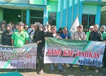 Markas DPC PPP Kab. Sukabumi Digerudug Puluhan Kader dan Pengurus PAC, Ada Apa Ya?