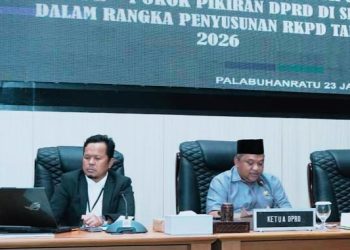 Tentukan Arah Kebijakan dan Prioritas Pembangunan, DPRD Kabupaten Sukabumi Sosialisasikan Input Pokir ke SIPD