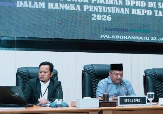 Tentukan Arah Kebijakan dan Prioritas Pembangunan, DPRD Kabupaten Sukabumi Sosialisasikan Input Pokir ke SIPD