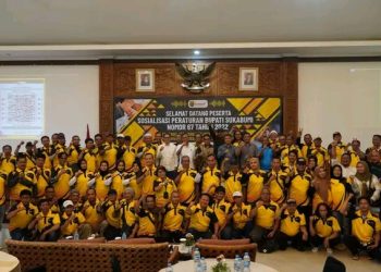 Kuatkan Kemitraan Dengan Media, Diskominfosan Kabupaten Sukabumi Sosialisikan Perbup No 67 Tahun 2022