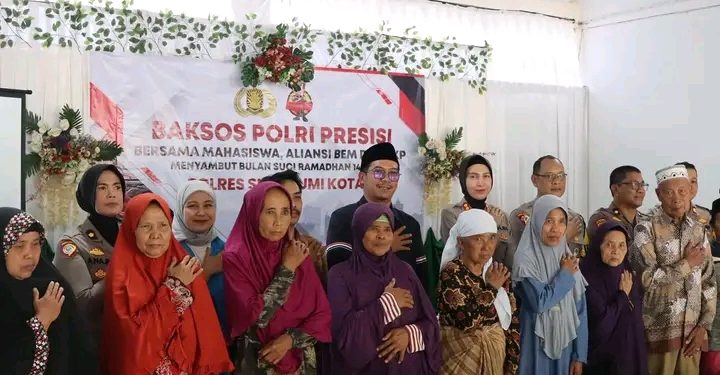 Sambut Ramadhan 1446 Hijriah, Polres Sukabumi Kota Gelar Baksos di Ponpes El Azzam