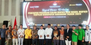 MK Tolak Gugatan Iyos-Zainul, KPU Tancap Gas Pleno Penetapan Asep Japar-Andreas Calon Bupati dan Wakil Bupati Sukabumi Terpilih