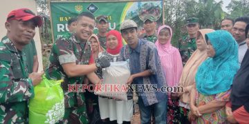 Siti Maryam Sumringah Dapat Kado Perbaikan Rutilahu Dari Dandim 0622 Sukabumi