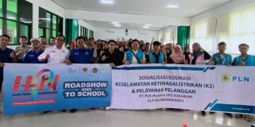 Puluhan Pelajar SMAN 1 Palabuhanratu Antusias Ikuti Goes To School Bersama PWI Kabupaten Sukabumi