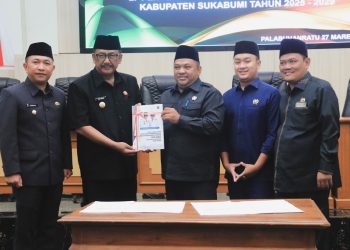 Rapat Paripurna ke-9 Tahun 2025, Ini Yang Disampaikan Ketua DPRD Kab. Sukabumi
