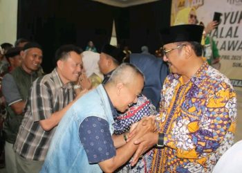 Halal Bihalal Relawan 02, Asjap – Andreas Komitmen Lanjutkan Pembangunan Yang Belum Tuntas