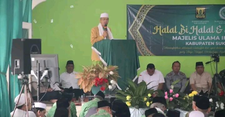 Halal Bihalal MUI Kab. Sukabumi, Ini Yang Disampaikan Bupati