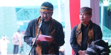 Pisah Sambut Bupati dan Wakil Bupati Sukabumi, Dimeriahkan Budaya Rakyat 2025