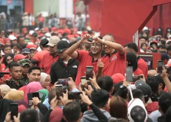Pemkot Sukabumi Gelar Jalan Santai Bersama Kapal Api Puncak Hari Jadi Kota Sukabumi Ke-111