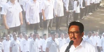 Pimpin Apel Pagi Bersama Ratusan Kades se-Kabupaten Sukabumi, Ini Amanat Bupati Sukabumi