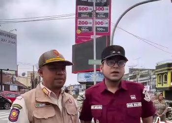 Pemkot Sukabumi Kembali Tertibkan Reklame Tak Berizin
